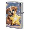 Custom Happy Little Dog Lighter Case Personalized Metal Lighter Cover Holder Reusable Shockproof Protective Lighters Without Insert Gift for Men Women Dad Husband view 1