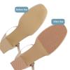 Shoe Sole Repair Rubber Soling Sheet 6Pairs Non-Slip Stickers High Heels Sticker Unisex Anti-Slip Self-Adhesive Shoes Mat Heel Sole Protector Rubber Pads(Transparent) view 4