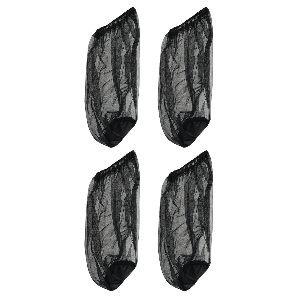 MVICHI 4Pieces AntiMosquito Net Hat for Outdoor Activity with Breathable 70D Nylon Mesh Great for Camping Fishing Hiking