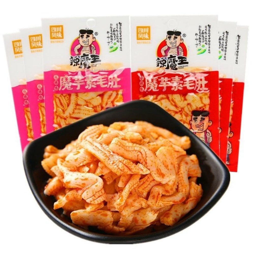 10.12g (*10) Spicy Strips,Spicy Gluten Latiao, Chinese Special Casual Snack Food