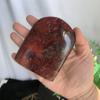 314g Peach Blossom Jasper Freeform Healing Jade for Love, Emotional Balance & Modern Home Decor view 3