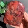 314g Peach Blossom Jasper Freeform Healing Jade for Love, Emotional Balance & Modern Home Decor view 4