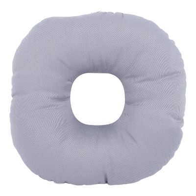Oyhhalginate Ear Side Sleeping Pillow with Ear Holes, Donut Ear Pillow for Side Sleepers, Cotton Linen Pillowcase Reduce Ear Friction, Large Opening Ear Hole Pillow for Earphones