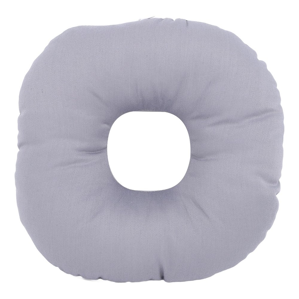 Oyhhalginate Ear Side Sleeping Pillow with Ear Holes, Donut Ear Pillow for Side Sleepers, Cotton Linen Pillowcase Reduce Ear Friction, Large Opening Ear Hole Pillow for Earphones