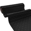 BVIEAKD Black Rhinestone Satin Continuous Ribbon 10 Inch x 25 Yards Sparkling Crystal Studded Heat Transfer Ribbon for Gift Wrapping Wedding Invitations Hair Bows view 1