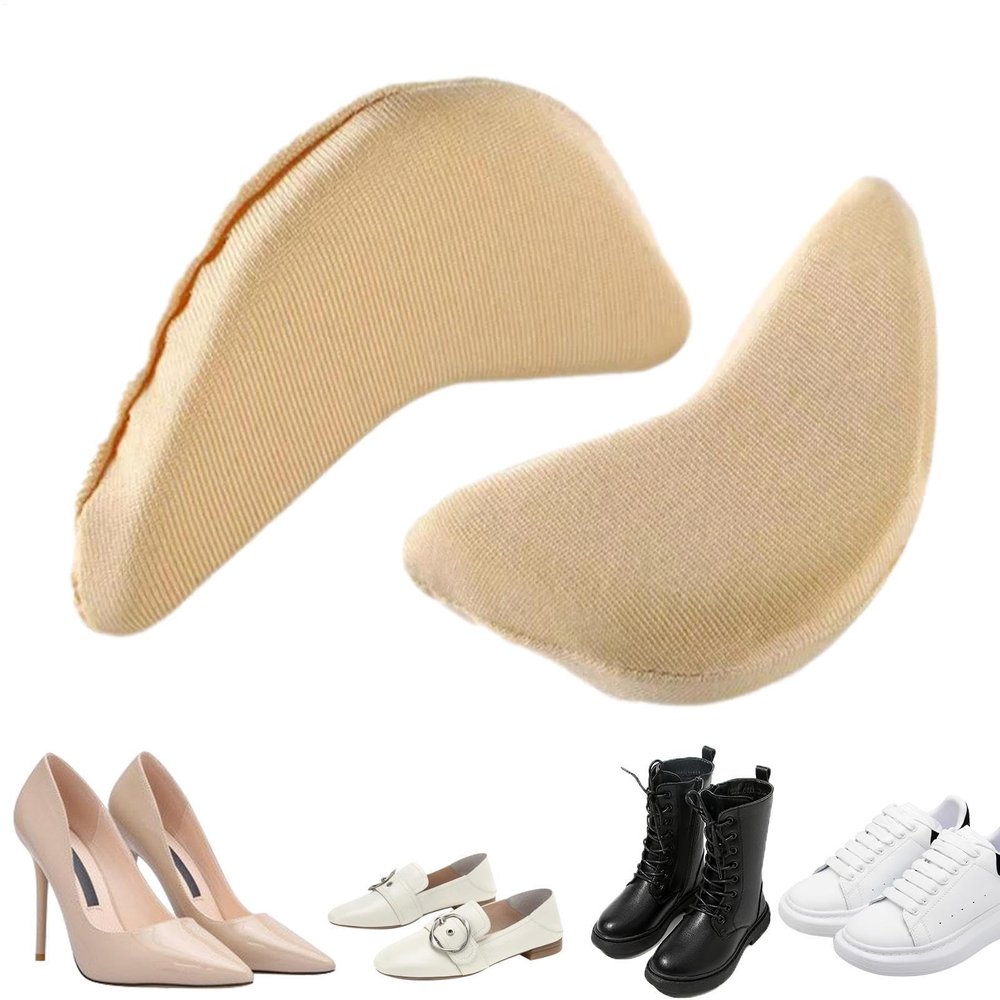 Height Increase Insoles Sponge Comfort Fit | 2pcs Toe | Shoe Lift | Invisible Height Elevator Inserts | for Shoe Increase Support Comfort Walking and Daily Footwear Enhancement Use