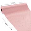 BVIEAKD Pink Rhinestone Satin Continuous Ribbon 12 Inch x 25 Yards Sparkling Crystal Studded Heat Transfer Ribbon for Gift Wrapping Wedding Invitations Hair Bows view 2