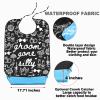 JNIAP Bride And Groom Bibs For Wedding Mrs. Goose Mr. Goose Engagement Gift Mr Mrs Wedding Clothing Protectors (groom gone bi) view 3