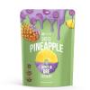 Life Plus Style Gourmet Hashtag Munch Dried Pineapple Dipped in Ube Chocolate 7oz Resealable Bag NON GMO Delicious Fresh Pineapple Sweet Chocolate Snacks for Party view 1