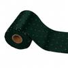 BVIEAKD Forest Green Rhinestone Satin Continuous Ribbon 4 Inch x 25 Yards Sparkling Crystal Studded Heat Transfer Ribbon for Gift Wrapping Wedding Invitations Hair Bows view 3