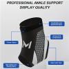 2PCS Ankle Brace for Women & Men, Unisex Compression Sleeve Ankle Support Lace up Ankle Stabilizer for Ankle, Plantar Fasciitis Sports, Achilles Tendonitis Pain Relief view 2