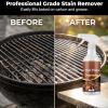 Rivoneed Grill Cleaner, Fast-Acting Heavy-Duty Grill Degreaser Spray, Heavy-Duty Grill & Grate Degreaser Spray, Pellet and Electric Smokers, Stoves and Indoor (2Pcs) view 2