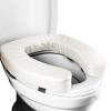 Padded Toilet Seat Riser for Seniors Safety Assistance Raised Toilet Seat Cushion for Comfort Elevation Bathroom Aid view 1