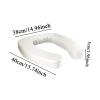 Padded Toilet Seat Riser for Seniors Safety Assistance Raised Toilet Seat Cushion for Comfort Elevation Bathroom Aid view 2
