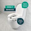 Padded Toilet Seat Riser for Seniors Safety Assistance Raised Toilet Seat Cushion for Comfort Elevation Bathroom Aid view 4