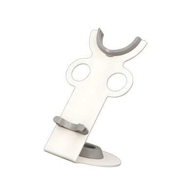 Kangnice Anti-Slide Hair Dryer Stand with Strong Construction, Easy Assembly on Tiles Floor Easy Install Hair Dryer Holder Tool Complimentary Mount
