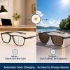 2026 Photochromic Multifocal Reading Glasses Men,Automatic Zoom Ultra-Light Reading Glasses High-Definition (2PCS-C,100) view 3
