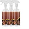 Rivoneed Grill Cleaner, Fast-Acting Heavy-Duty Grill Degreaser Spray, Heavy-Duty Grill & Grate Degreaser Spray, Pellet and Electric Smokers, Stoves and Indoor (3Pcs) view 1