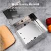 23.5 * 14.5 * 13.5cm,Stainless Steel Seaweed Roasting Oven/Drying Box, Equipped with A Heating Bulb And Four Non-Slip Feet; Features Adjustable Temperature Control view 2