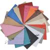 10pcs/lot Drawstring Linen Bags Pouches Big Size 15x20 17x23 20x30cm Home Storage Packaging Bag For Clothes(Deep beige,17x23cm (6.7x9.1in)) view 4