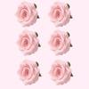 Confect Edible Flower | Edible Blush Pink Flower for cake decorations | Rose Cupcake Toppers | Cupcakes & Doughnut Toppers | Blush Pink Sugar Roses- Pack of 6 view 2