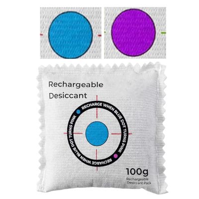 Vcimostclp Car Dehumidifier Bag | Color Indicating Absorbing Packs - Leakproof Reusable Desiccant Pack,for Car Truck RV Home Wardrobe Bedroom Storage Bin