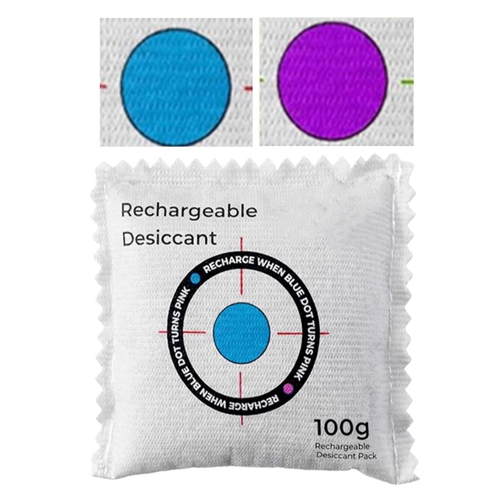 Vcimostclp Car Dehumidifier Bag | Color Indicating Absorbing Packs - Leakproof Reusable Desiccant Pack,for Car Truck RV Home Wardrobe Bedroom Storage Bin