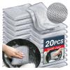 10-20PCS 25 * 25cm Magic Cleaning Cloth Thickened Double -Sided Metal Steel Wire Rags Kitchen Dish Pot Washdishing Cloths(10PCS,Single Layer) view 4