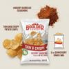 Chips Thin Crsp Hkry Bbq 6 oz Bags 12 Count Chips Snack Pack Bbq Chips Kettle Style Good Crisp Potato Variety Pack Alternative 12 count with Refrigerator Magnet view 3