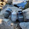 AMMO Grenade Shaker Water Bottle 20oz Gym Fitness Protein Shaker Leak Proof Pre Workout Water Bottle Durable Easily Portable (Arctic WHITE) view 4