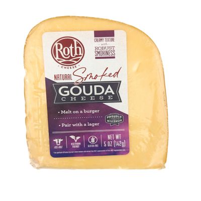 Roth Natural Smoked Gouda Cheese 5oz