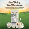 Half & Half Coffee Creamer Singles 192 Count | Shelf Stable Real Dairy Cups for Office, Home & Travel | Single Serve Creamer Made with Real Milk & Cream, No Refrigeration view 4