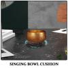 DINHEAROM Singing Bowl Cushions: Buddha Music Bowl Mat - Healing Instrument Cushion - Non-Slip Base for Home Spa Practice - Sound Therapy Base view 3