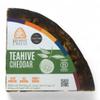 Beehive Cheese Company TeaHive Cheddar Cheese 5 lb Wheel, Earl Gray Tea Rubbed Cheddar, American Artisan Cheese with Bergamot Notes, Creamy Texture for Boards, Pairings, and Cooking view 1