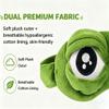 3D Frog Sleep Mask, 3D Funny Sleep Mask, Soft Comfortable Frog Eye Mask with Adjustable Straps, Ideal for Travel, Naps and Night Sleep (2pcs) view 3
