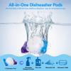 180 Pack UltraWash Dishwasher Detergent Pods,No Pre-Rinse Dishwasher Detergent Soap On Stain and Grease, Cuts Grease & Stuck-On Food,Sparkling Dishes & Glasses,Dishwasher Detergent for Deep Cleaning view 3