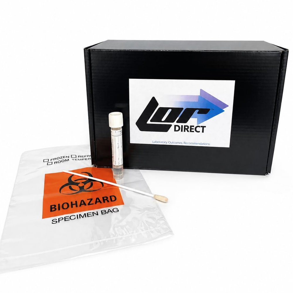 LOR Direct Womens Wellness Collection Kit Easy At-Home Use, Discreet Sample Collection, Supports Intimate Care Awareness & Personal Health Insights