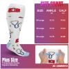 cerpite Plus Size Compression Socks, 20-30mmHg, Wide Calf for Women and Men view 3