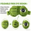 3D Frog Sleep Mask, 3D Funny Sleep Mask, Soft Comfortable Frog Eye Mask with Adjustable Straps, Ideal for Travel, Naps and Night Sleep (3pcs) view 4