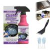 Heavy-Duty Grill & Frying Pan Cleaner, Fast-Acting Heavy-Duty Grill Degreaser Spray, 120 Ml BBQ Degreaser Heavy Duty Grills Cleaner Spray for Burnt Food & Grease (1Pc) view 1