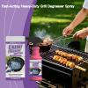 Heavy-Duty Grill & Frying Pan Cleaner, Fast-Acting Heavy-Duty Grill Degreaser Spray, 120 Ml BBQ Degreaser Heavy Duty Grills Cleaner Spray for Burnt Food & Grease (1Pc) view 2
