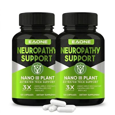 EAONE Nerve Savior for Neuropathy Support, 2 Pack, Neuropathy Supplements for 600mg Alpha Lipoic Acid and Vitamins B, Scientific Nerve Health Supplement for Feet and Hands, Peripheral Comfort Formula