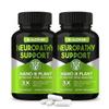 EAONE Nerve Savior for Neuropathy Support, 2 Pack, Neuropathy Supplements for 600mg Alpha Lipoic Acid and Vitamins B, Scientific Nerve Health Supplement for Feet and Hands, Peripheral Comfort Formula view 1