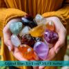 Dragon Blood Stone Tumbled Polished Stones, 1.25-2.0" Large Reiki Healing Crystal Stones, Natural Gemstones for Meditation, Reiki, Chakra, Home Decor view 4