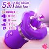 2026 Elegant Version Dual Stimulation Adult for Women 10 Frequency Thrusting Stimulation Modes with Strong Suction Cup for Hands Free Play Automatic Electric Machine Tool for Women Pleasure L5674I view 2