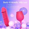 2026 Elegant Version Dual Stimulation Adult for Women 10 Frequency Thrusting Stimulation Modes with Strong Suction Cup for Hands Free Play Automatic Electric Machine Tool for Women Pleasure P5986S view 4