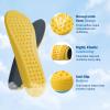 Mirvosa Comfort Insoles for Crocs Clogs - Soft and Breathable Shoe Insoles Designed for Crocs Clogs - Trim to Fit Insert with U Heel Cup for All Day Comfort (Dark Gray, US M 10-10.5 / W 11.5-12) view 4