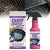 BBQ Grill Cleaner, Fast Acting Heavy Duty Degreaser Spray for Outdoor Grills, Removes Burnt Food Grease, Stubborn Splatters, for BBQ Smoker Grates (1PCS 120ml) view 1