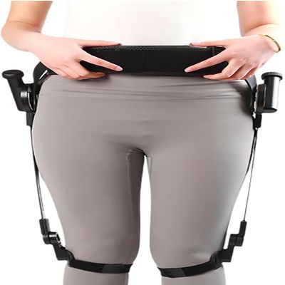 Wearable Bionic Power Exoskeleton for Walking,Adjustable 3 Strength, Bionic Body Power Walking Aids for Adults Elderly,Travel/Daily Mobility Support (Both Legs, Medium)