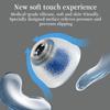 TANGZU Tang Sancai Noble IEM Eartips Replaceable Stainless Steel, Medical-Grade Hypoallergenic Liquid Silicone Earplugs for in-Ear Monitors (Blue Large-4 Pair) view 2